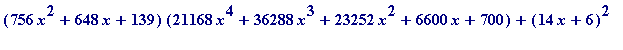 (756*x^2+648*x+139)*(21168*x^4+36288*x^3+23252*x^2+...